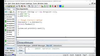 Java Array List Implementation