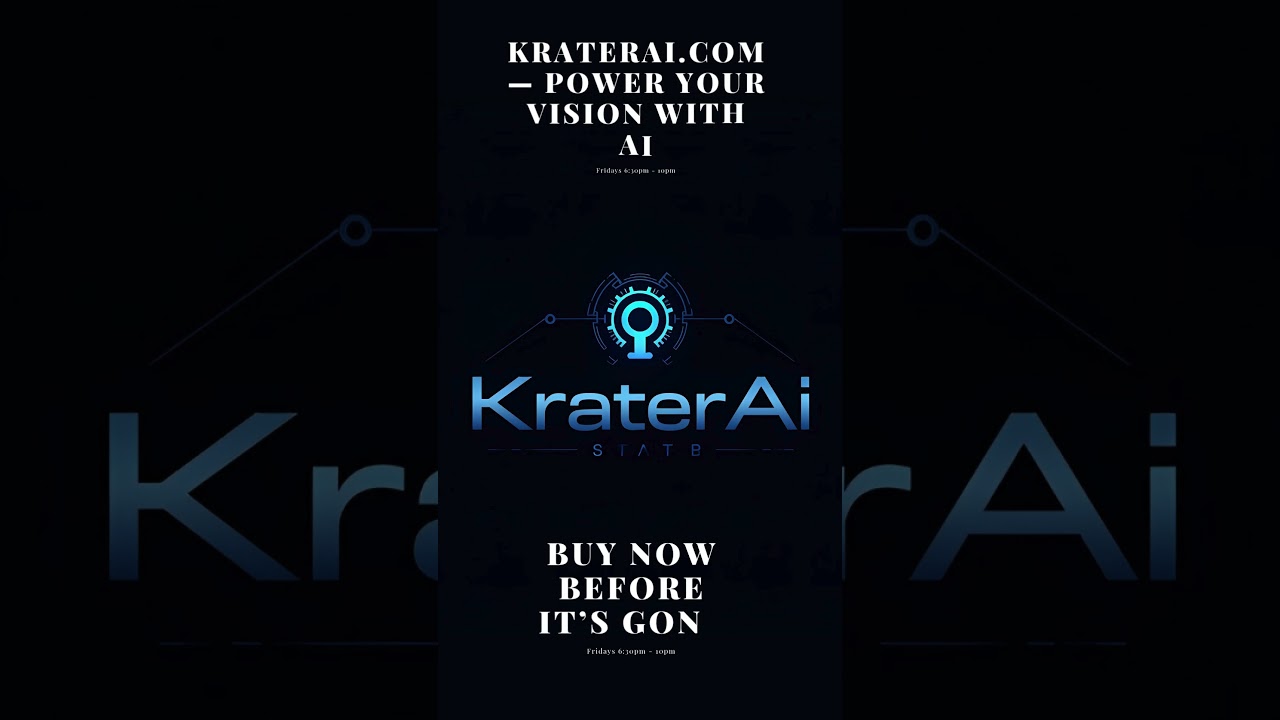 KraterAi.com — Premium AI Domain Name for Sale