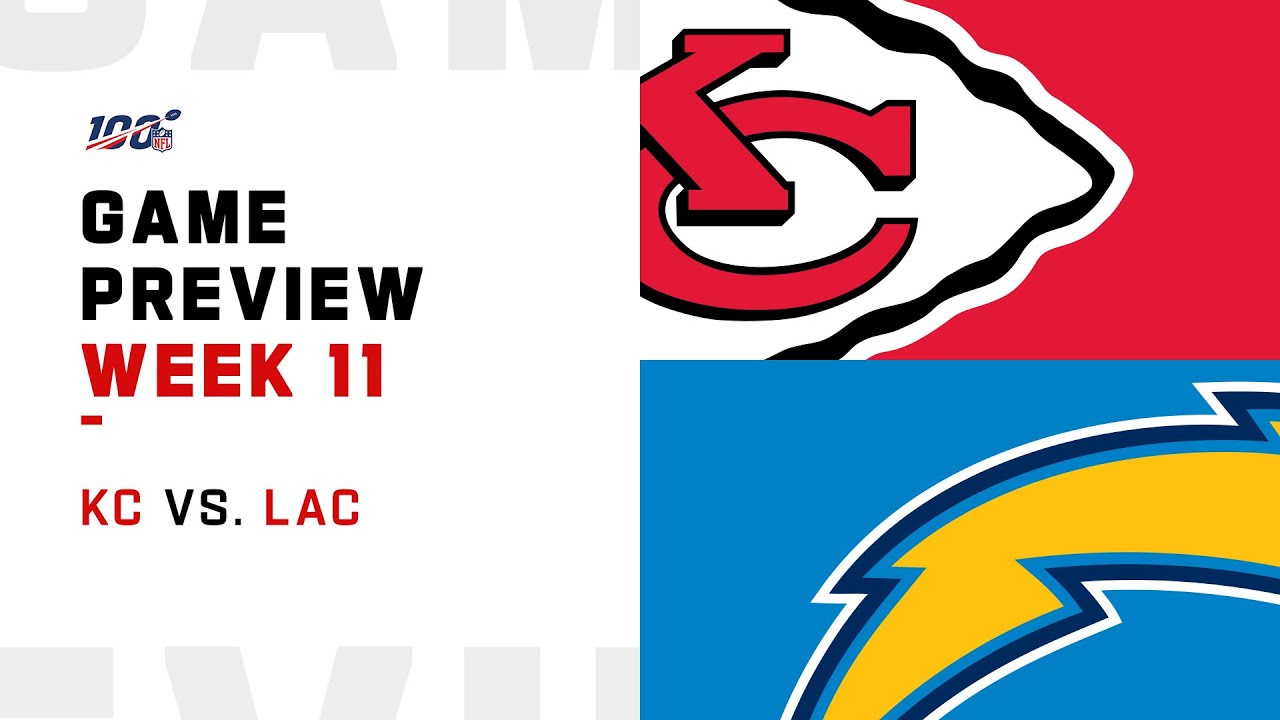 Chiefs-Chargers Week 11 has been flexed to Sunday Night Football -  Arrowhead Pride