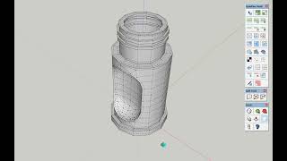 Container with subdivision topology | SketchUp
