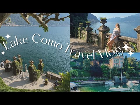 Lake Como Travel Vlog | Villa Monastero & Villa Balbianello | #italy