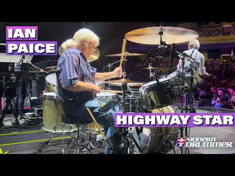 Ian Paice | "Highway Star" by Deep Purple  (LIVE IN CONCERT)