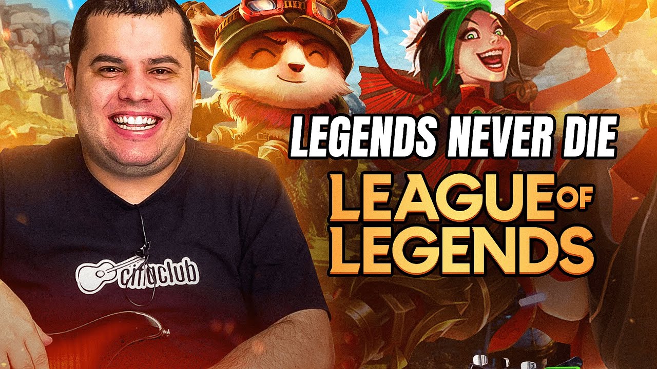 LEGENDS NEVER DIE - League of Legends | Como tocar na guitarra