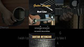 Video thumbnail of "Bad Liar - Imagine Dragons | EASY Guitar Chords & Strumming Pattern"