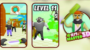 Hit Master 3D Gameplay Walkthrough (Android  and IOS) - Level 11 | Kutty SK