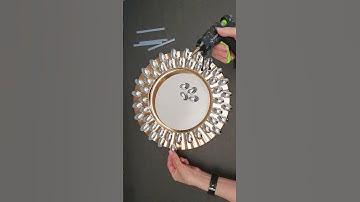 Turn a Charger Plate into a Lazy Susan | Dollar Tree DIY | Glam Home Decor Ideas
