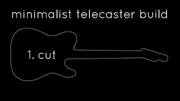 Minimalist Telecaster Build: Part 1 - Cut