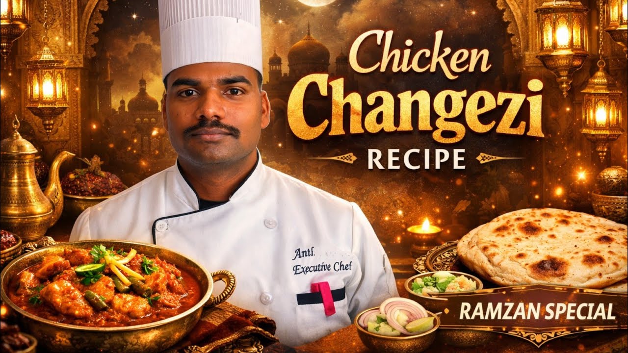 Ramzan Special Chicken Changezi Recipe, Restaurant Style Chicken Changezi | Mughlai Chicken Changezi