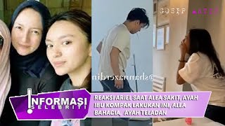 Download Lagu reaksi ariel dan sarah amelia kompak saat putrinya alea sakit, ariel ayah teladan MP3