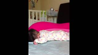 Nicholas Sits Up 1St Time On His Bed