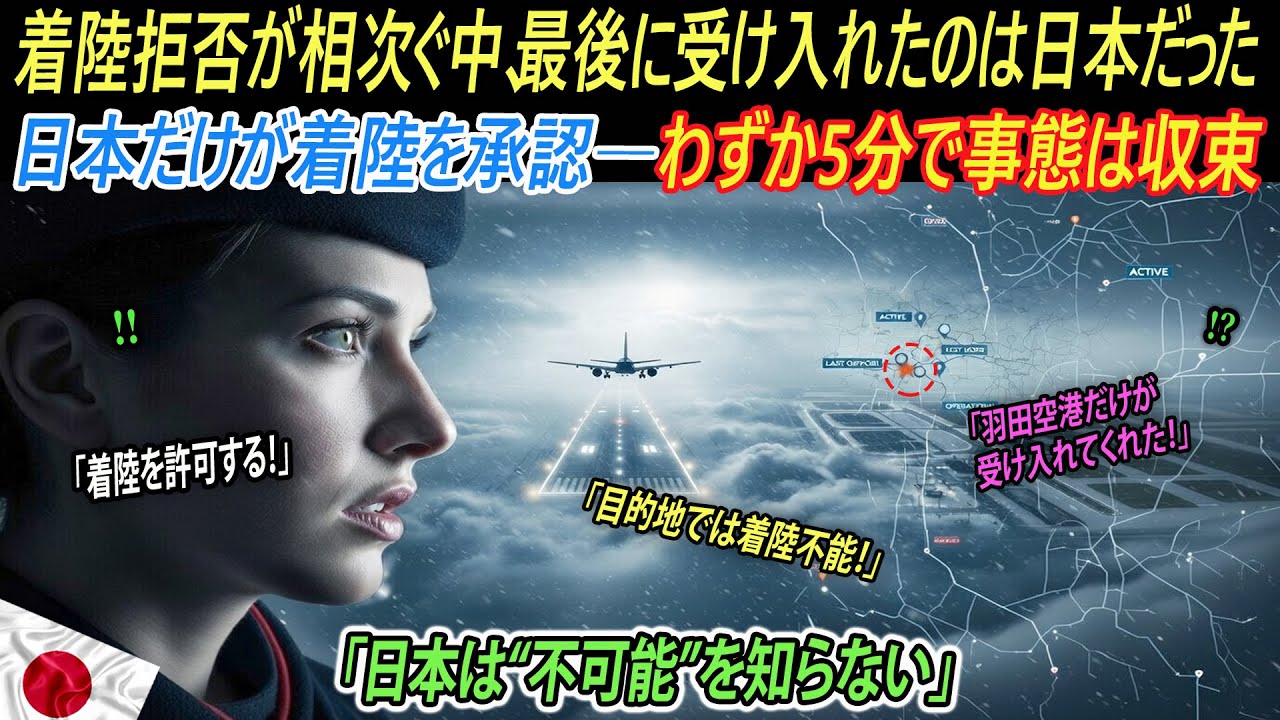 「燃料切れ寸前」全空港が着陸拒否した夜、日本だけが沈黙を破った理由… デンマーク人CAが震えた「羽田のたった一言」とは？