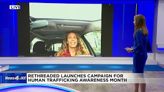 Rethreaded launches campaign for Human Trafficking Awareness Month