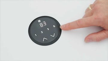 Desk Panel DPT and DP1C - How to set the height of your desk