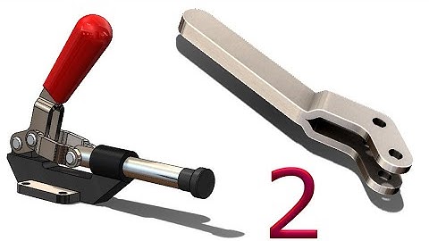 2- Project 13|Toggle Clamp 1| SolidWorks Tutorial : handle bar -sheet metal tools