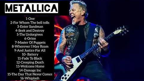 Best Of Metallica   Metallica greatest Hits, Mix