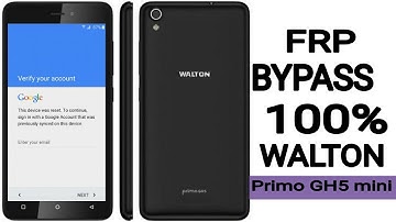 WALTON primo GH5 mini frp bypass by unlock