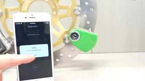 全新XENA智能警報碟鎖示範