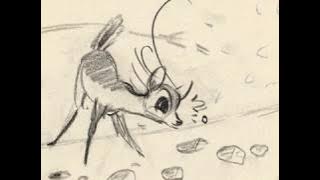 Bambi 1942 Eliminated scene 2