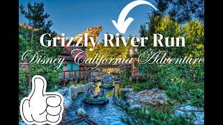 Grizzley River Run at Disney California Adventure Park - April 2024 - POV Ride Video