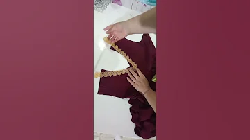 خياطة صدر دشداشه 