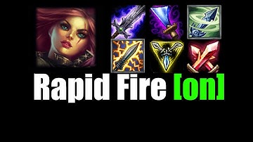 2.5 Max Attack Speed Katarina (Demonstration/Bots) [NOT URF]