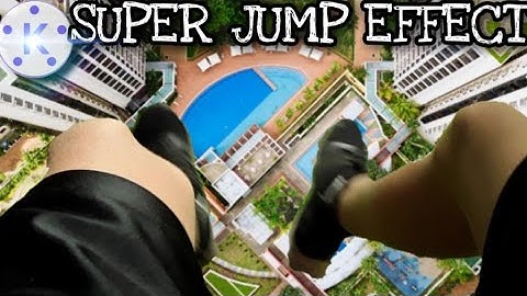 Super jump effect vfx breakdown in Kinemaster
