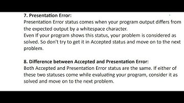 Presentation error in TCS CodeVita exam #tcscodevita