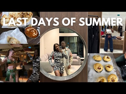 LAST DAYS OF SUMMER VLOG~Barbecue day, Trying Indian Food For The First Time, Birthday Dinner Date…