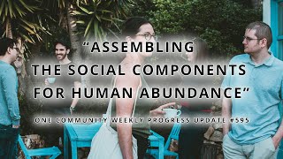 Assembling the Social Components for Human Abundance - One Community Weekly Progress Update #595