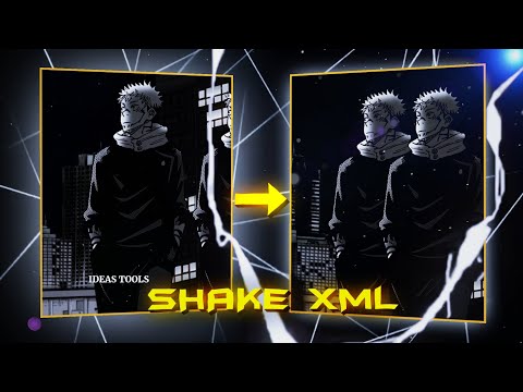 Easy Manga shake Effect xml | Alight Motion