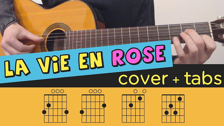 La Vie En Rose Guitar version - Guitar performance video thumbnail