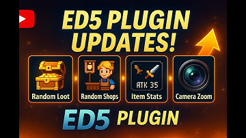 ED5 Plugin Updates – 4 Powerful New Tools for RPG Maker MZ!