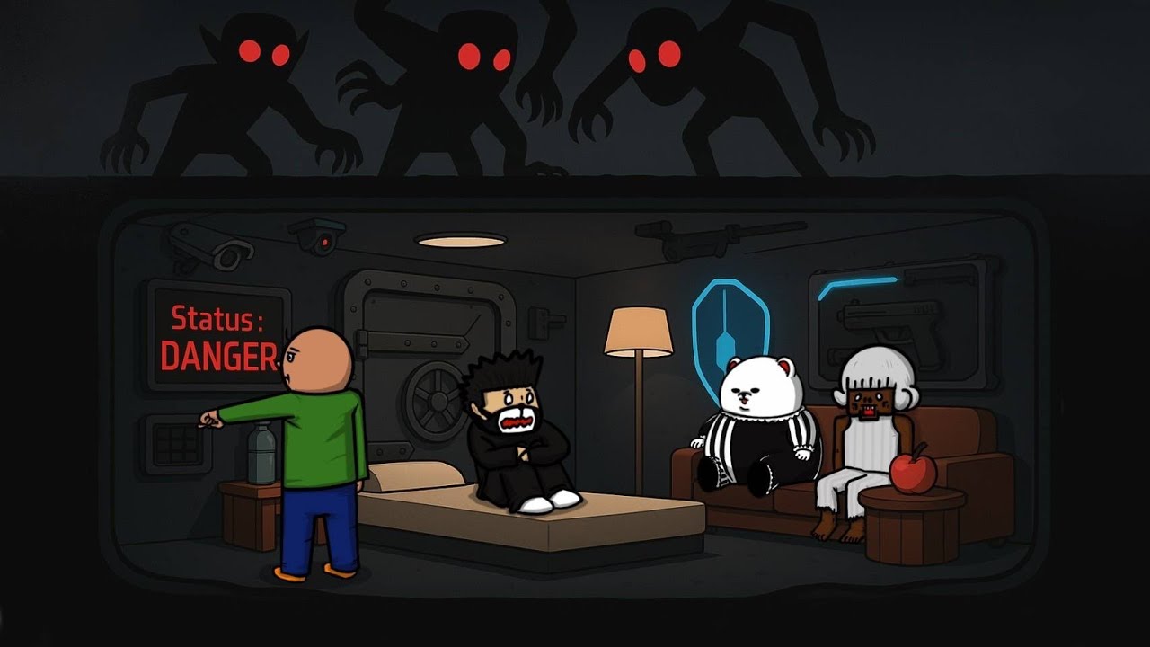 สร้างหลุมหลบภัยใต้ดิน - Roblox