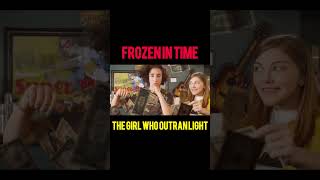 Frozen in Time: The Girl Who Outran Light #glitchinthematrix #shortstory #surrealhorror