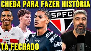 É AGORA NAÇÃO! SPFC FECHA REFORÇO PARA FAZER HISTÓRIA NO TIME! SÃO PAULO CONTRATANDO PARA O TÉCNICO!