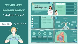 POWERPOINT TEMA KESEHATAN👩🏻‍⚕️💊 || MEDICAL PPT TEMPLATE [FREE FILE]