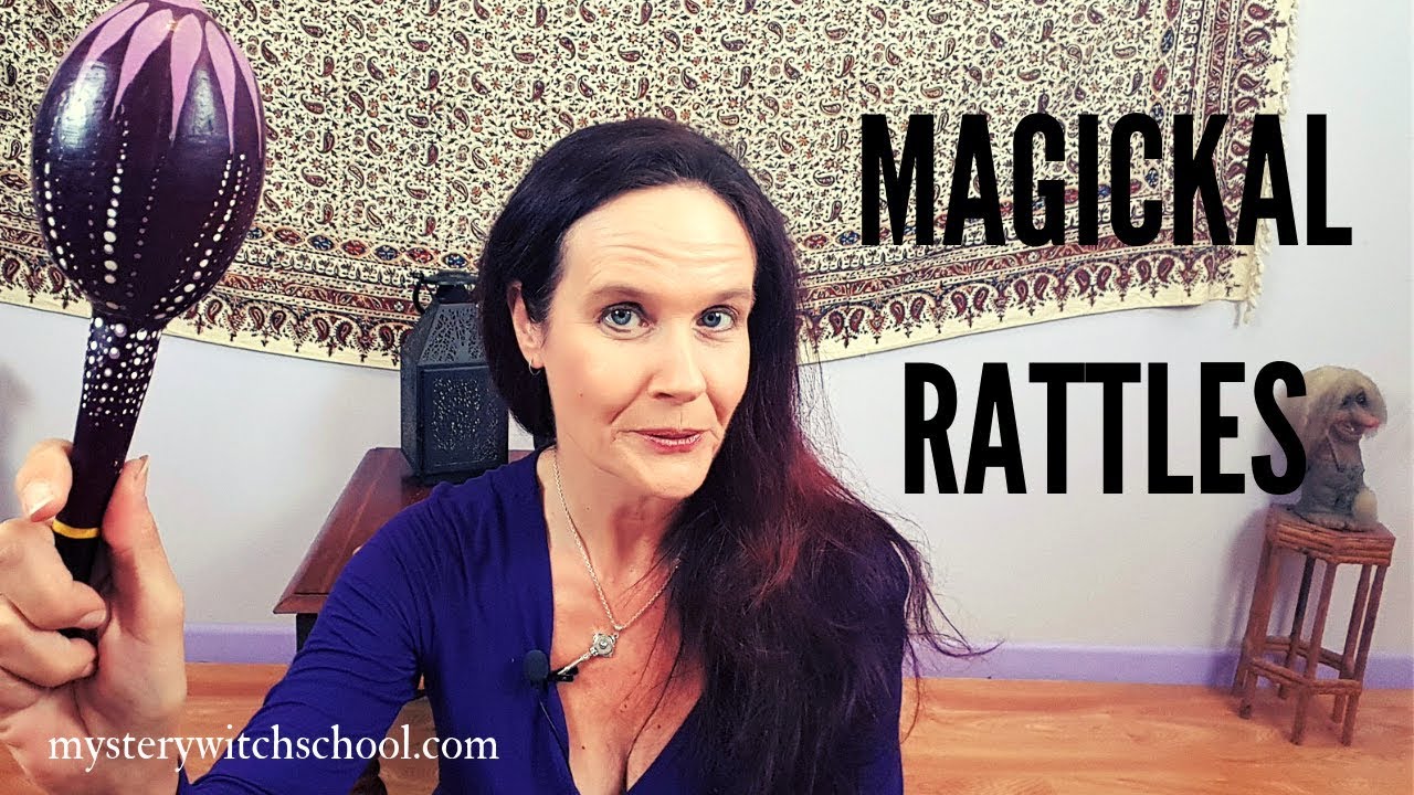 Pagan Rattle Wiccan Percussion - How To Use a Magickal Rattle - YouTube