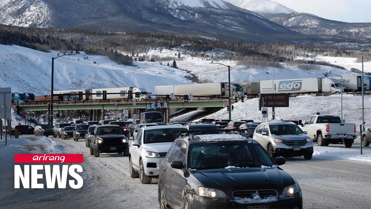 Winter storm and severe cold sweeps across the U.S. - YouTube
