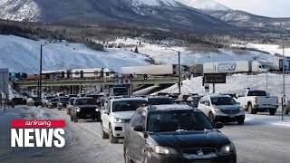 Winter storm and severe cold sweeps across the U.S.