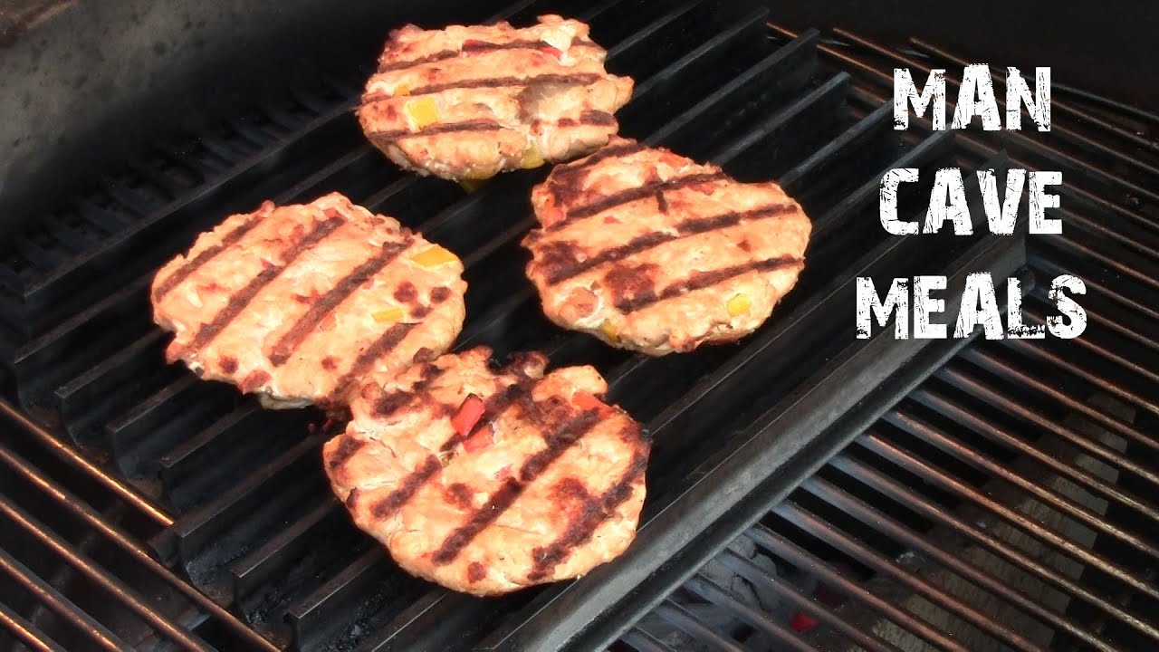 Grilled Salmon Burgers with Sesame Mayo