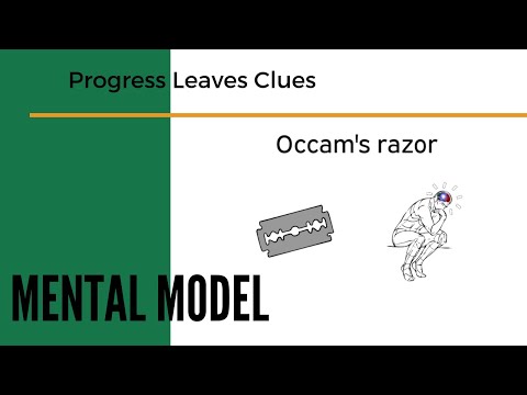 Video: Occam's Razor. Het overtollige afsnijden