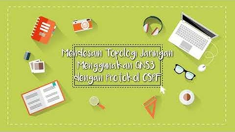 Topologi Jaringan menggunakan GNS3 dengan Protokol OSPF