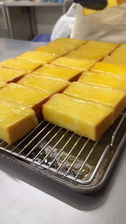 Honey Butter Toast Bliss – A Sweet & Crunchy Delight! #japan #food #japanesetreat