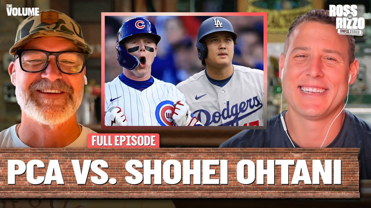 Cubs' Pete Crow-Armstrong for MVP, Ohtani's Dodgers STRUGGLING, Bryce Harper DRAMA | Ross & Rizzo