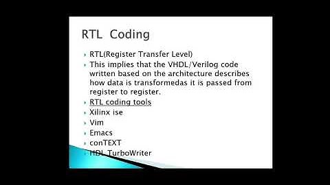 Frontend VLSI Design