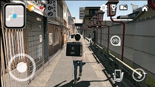 Delivery Food Sim - Japan Osaka | FIRST LOOK (ANDROID/IOS - GAMEPLAY) screenshot 3