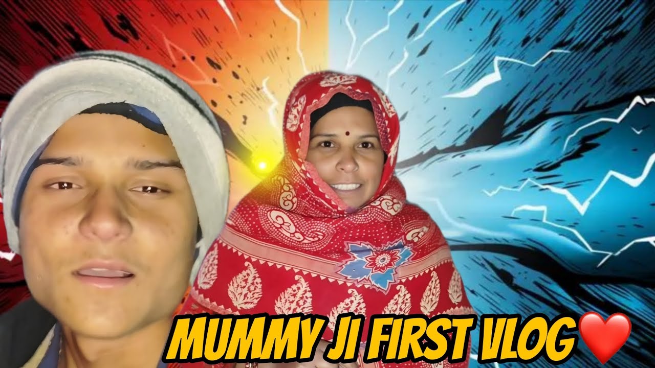 Mummy ji first vlog ❤️