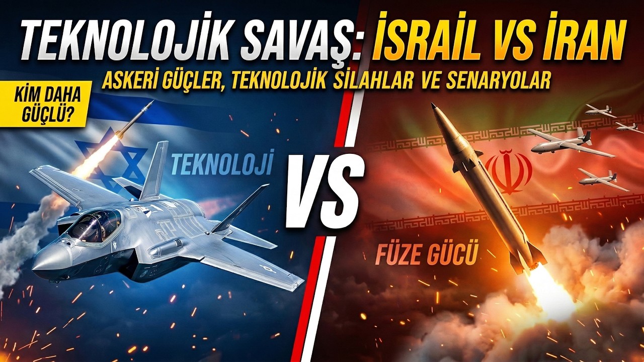 İran ve İsrail'in Askeri Teknolojileri | Demir Kubbe vs Hipersonik Füzeler #iranvsisrael