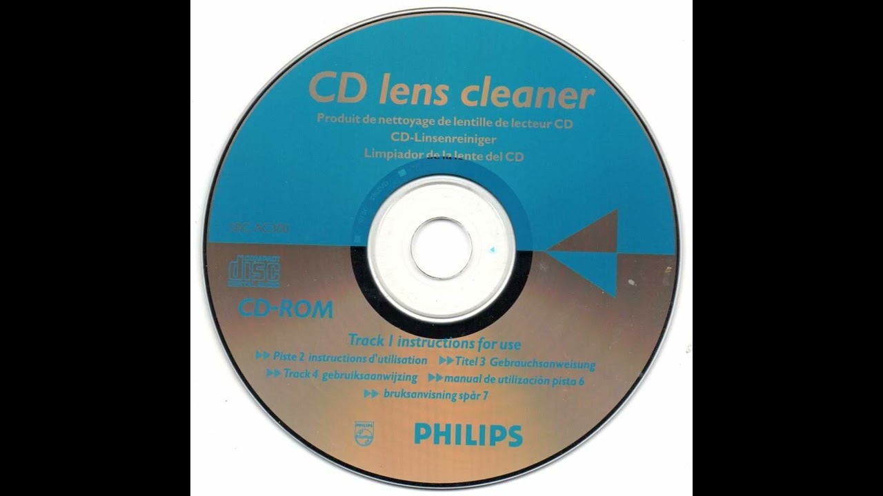 Philips CD lens cleaner