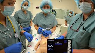 Cord Management, Initial Steps, & Ventilation, Neonatal Resuscitation Education Video 1, 2023